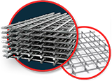 Сетки арматурные сварные для армирования бетонных стяжек перекрытий, отмосток, кладки стен из кирпича и блоков 